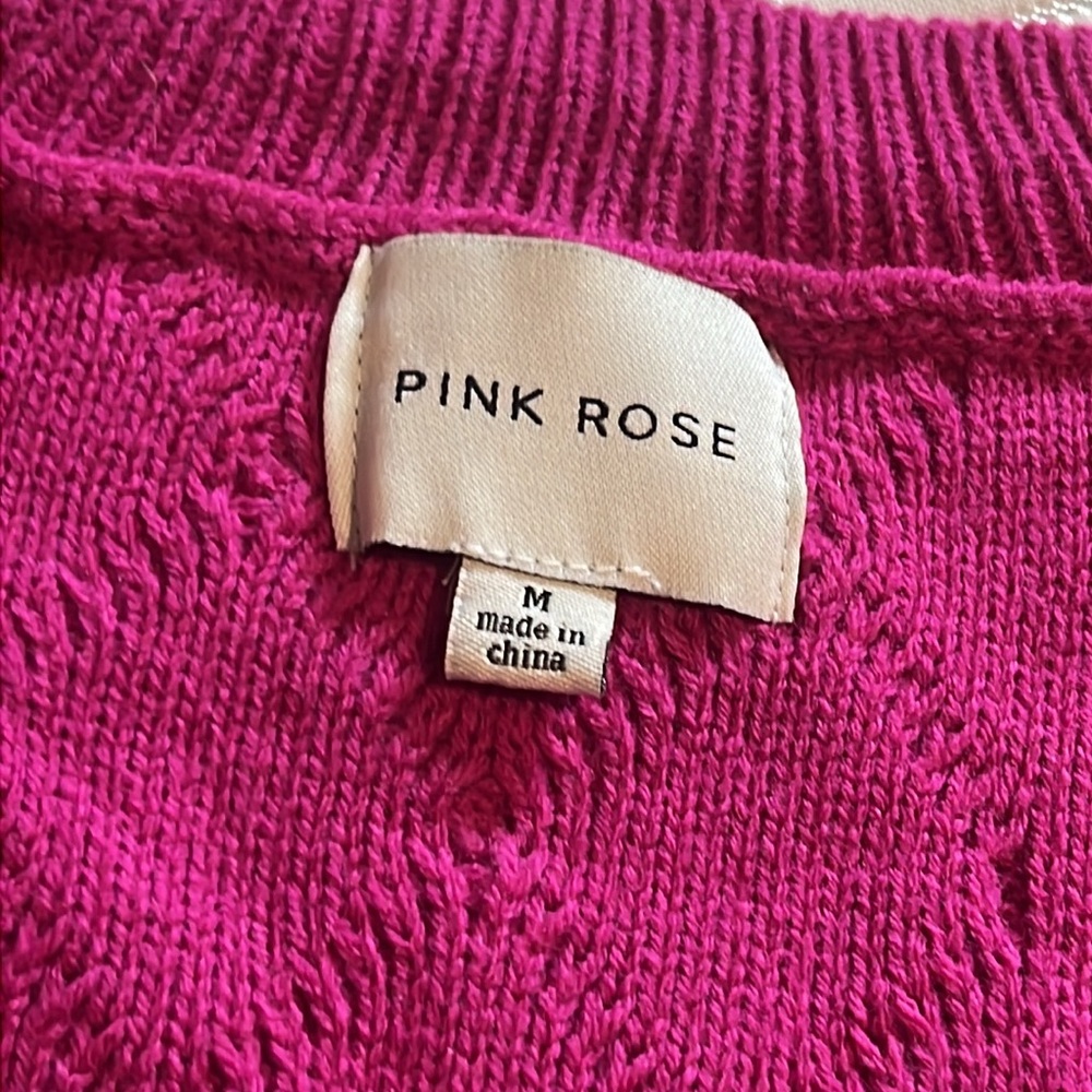 Crop mid sleeve sweater - Picture 2 of 3